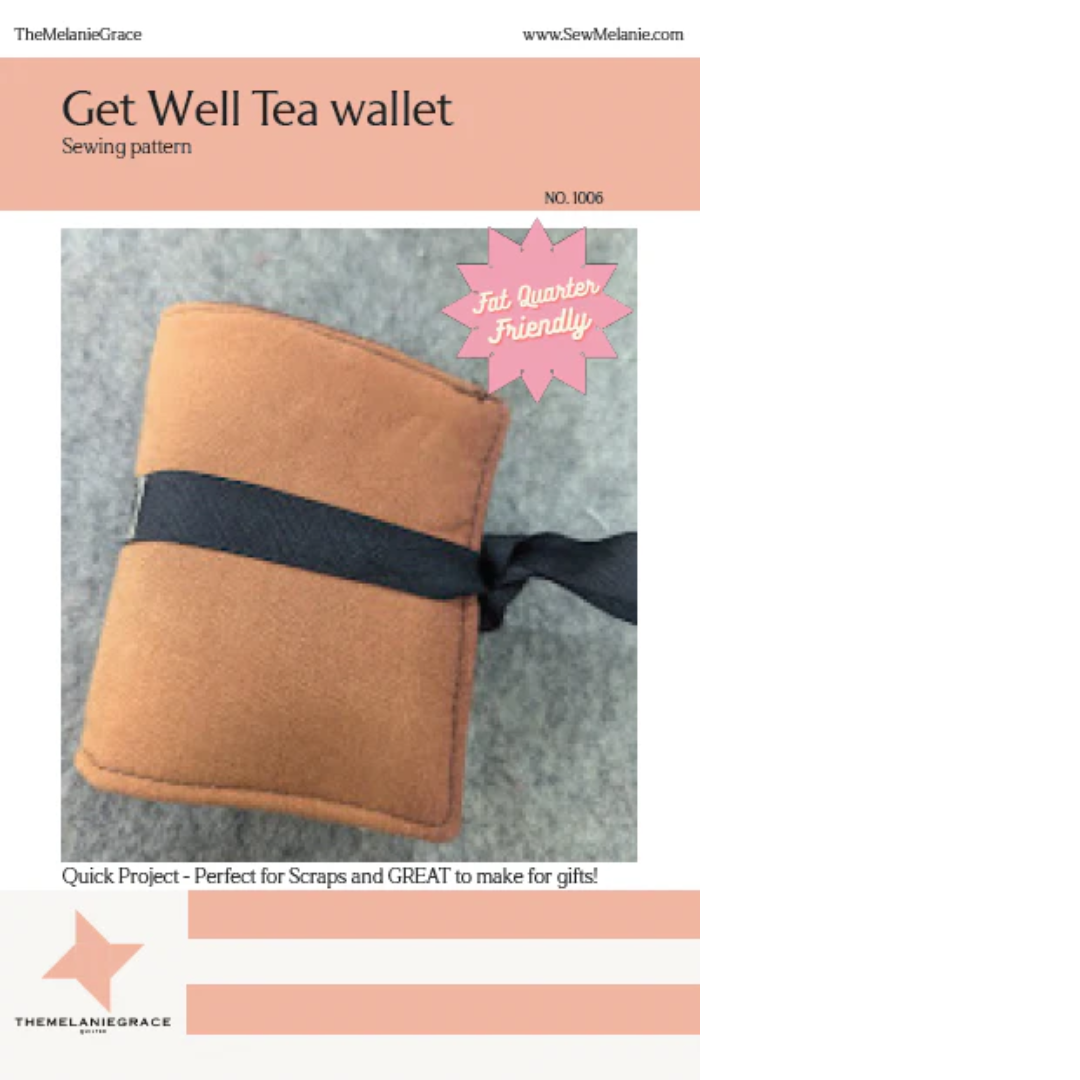 Get Well Tea Wallet - Sewing Pattern