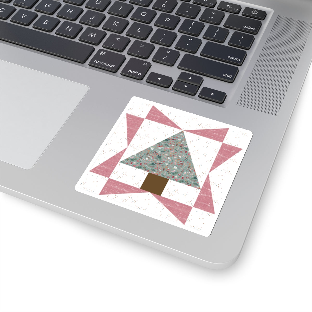 Cali Pines | Quilt Block | Tree Quilt | Pink Block