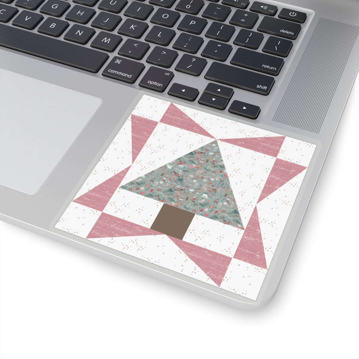Cali Pines | Quilt Block | Tree Quilt | Pink Block