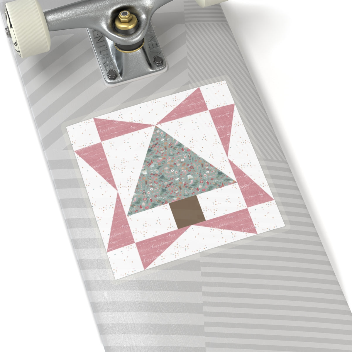 Cali Pines | Quilt Block | Tree Quilt | Pink Block