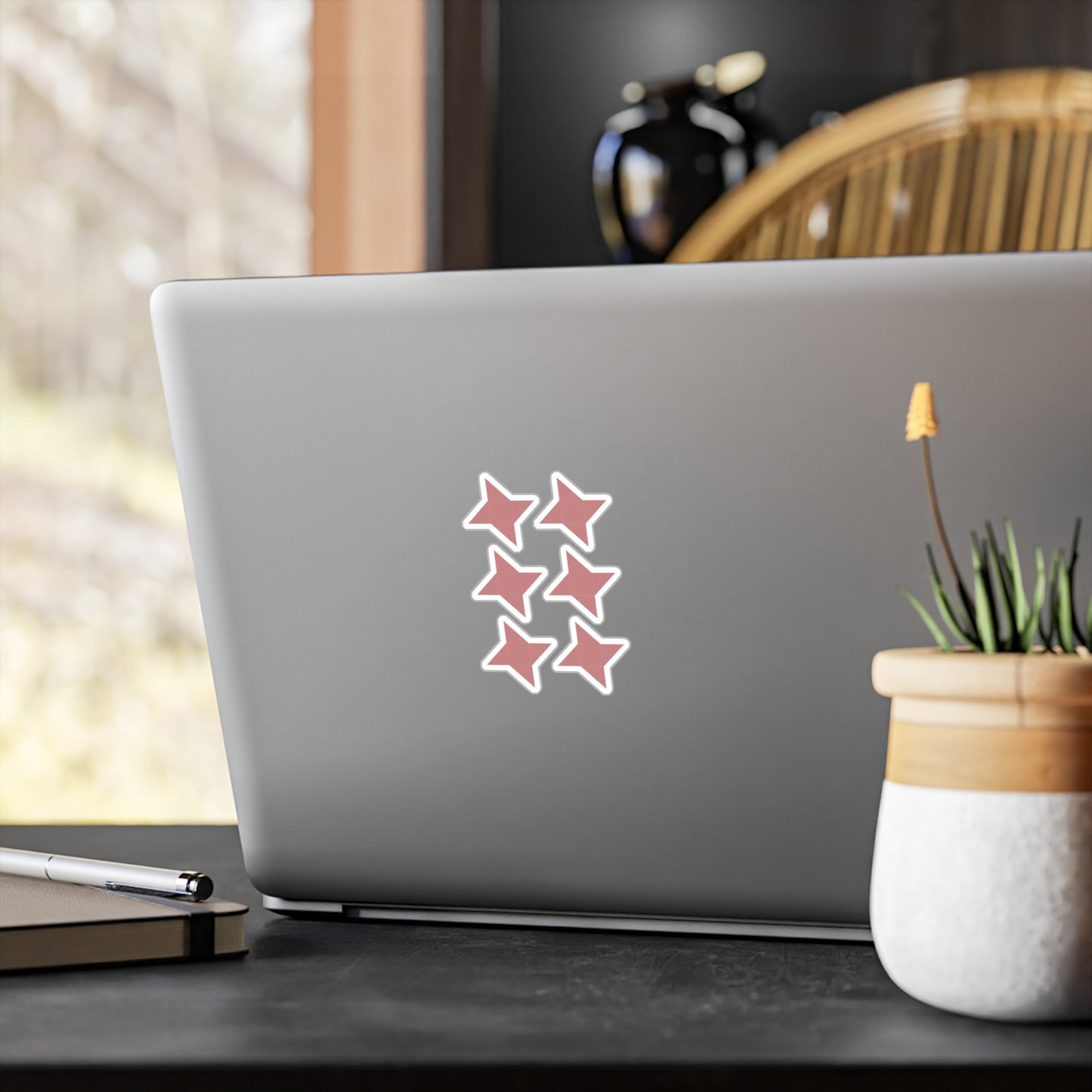Vinyl Decal - Friendship Star Quilt Block Design