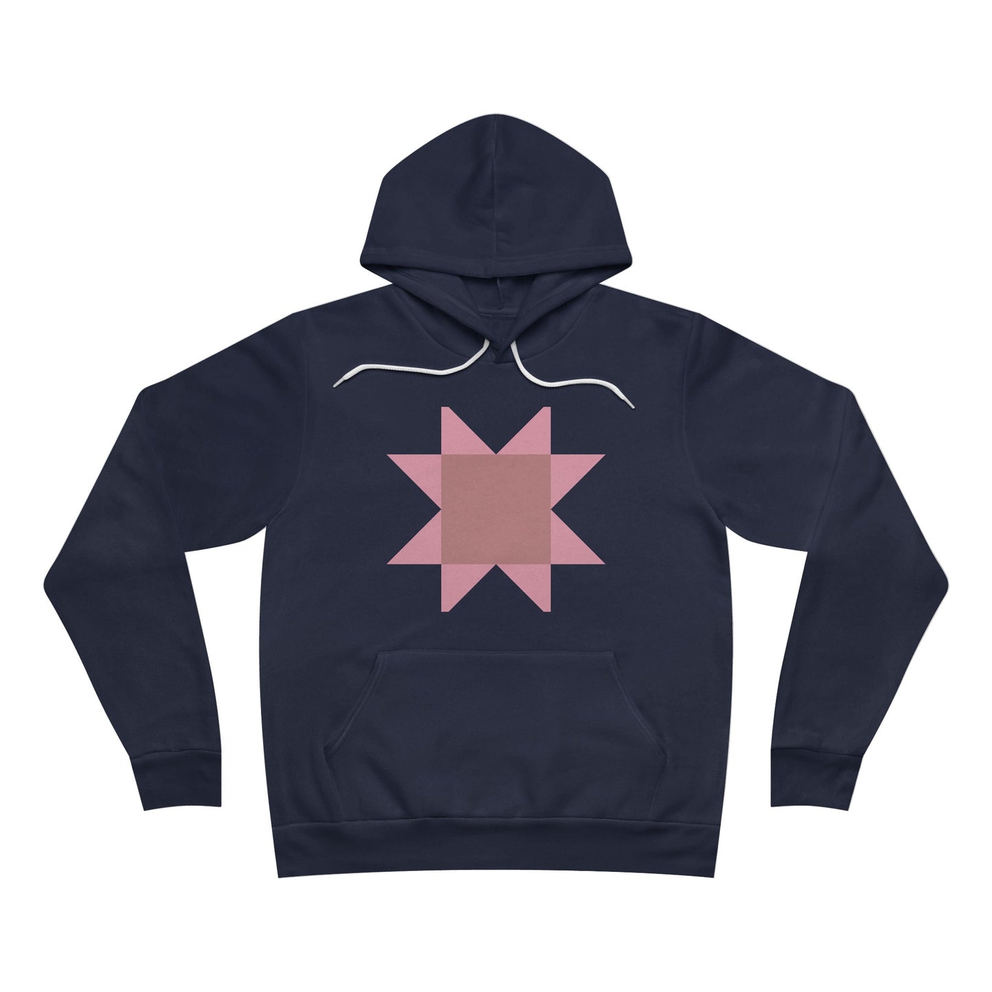 Quilts Fleece Pullover Hoodie