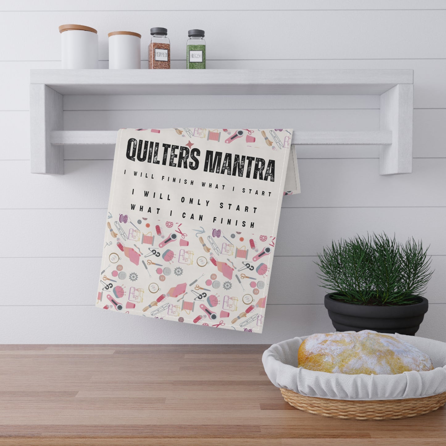 Quilter's Mantra Kitchen Towel