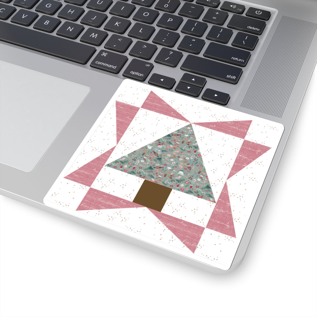 Cali Pines | Quilt Block | Tree Quilt | Pink Block