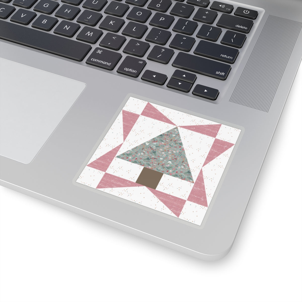 Cali Pines | Quilt Block | Tree Quilt | Pink Block