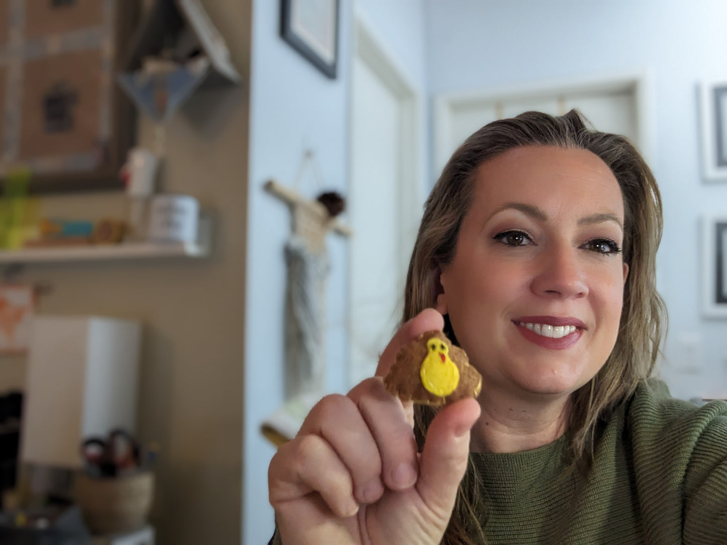 Pocket Turkey Felt Sewing Pattern - Easy Thanksgiving Craft PDF Pattern with Video Tutorial