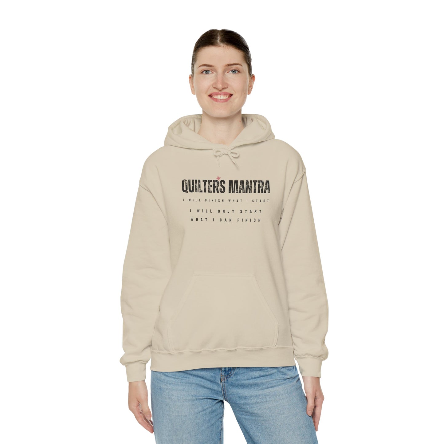 Quilter's Mantra - Unisex Heavy Blend™ Hooded Sweatshirt