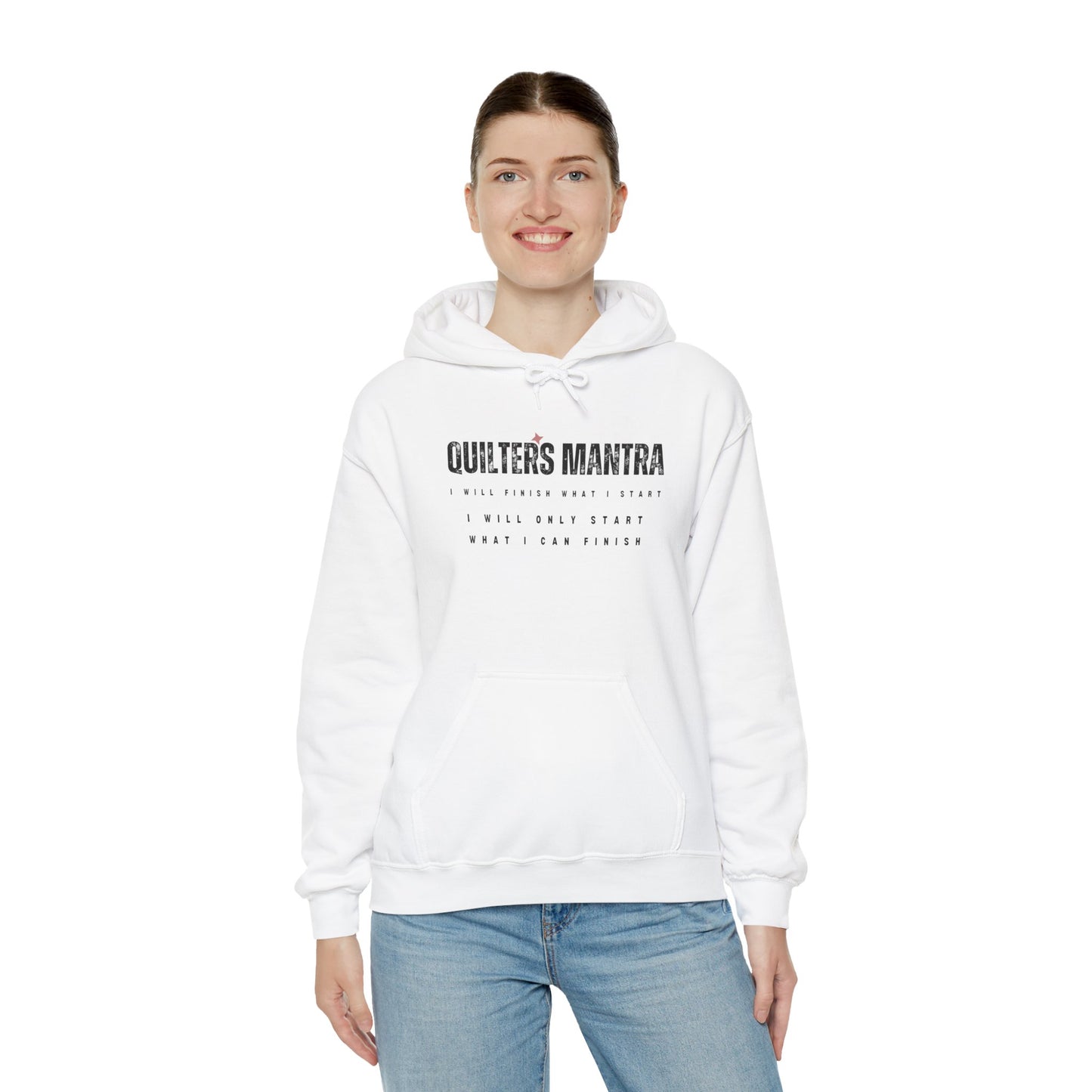 Quilter's Mantra - Unisex Heavy Blend™ Hooded Sweatshirt