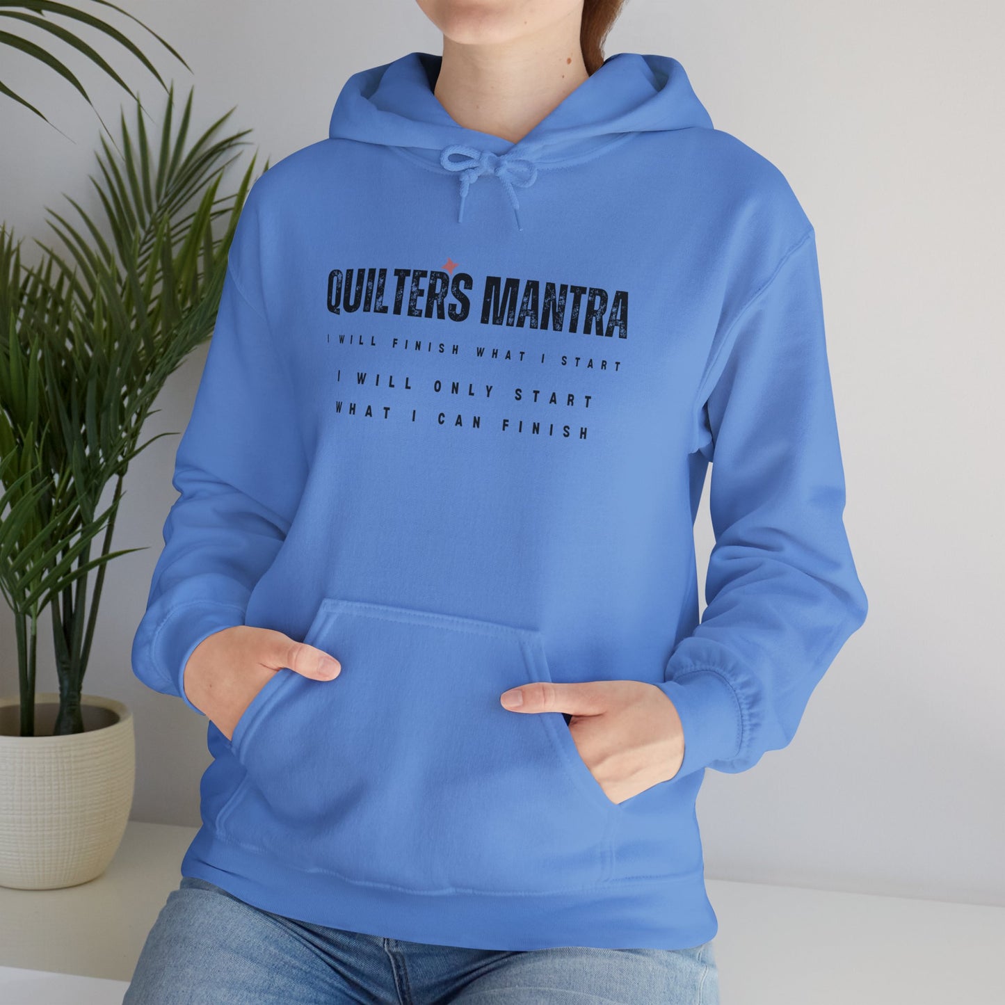 Quilter's Mantra - Unisex Heavy Blend™ Hooded Sweatshirt