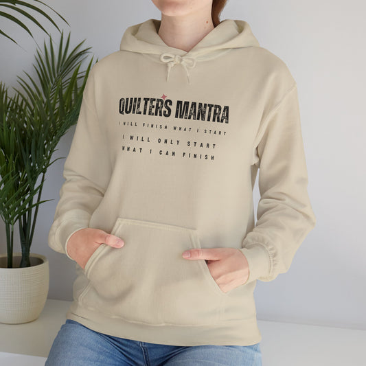 Quilter's Mantra - Unisex Heavy Blend™ Hooded Sweatshirt