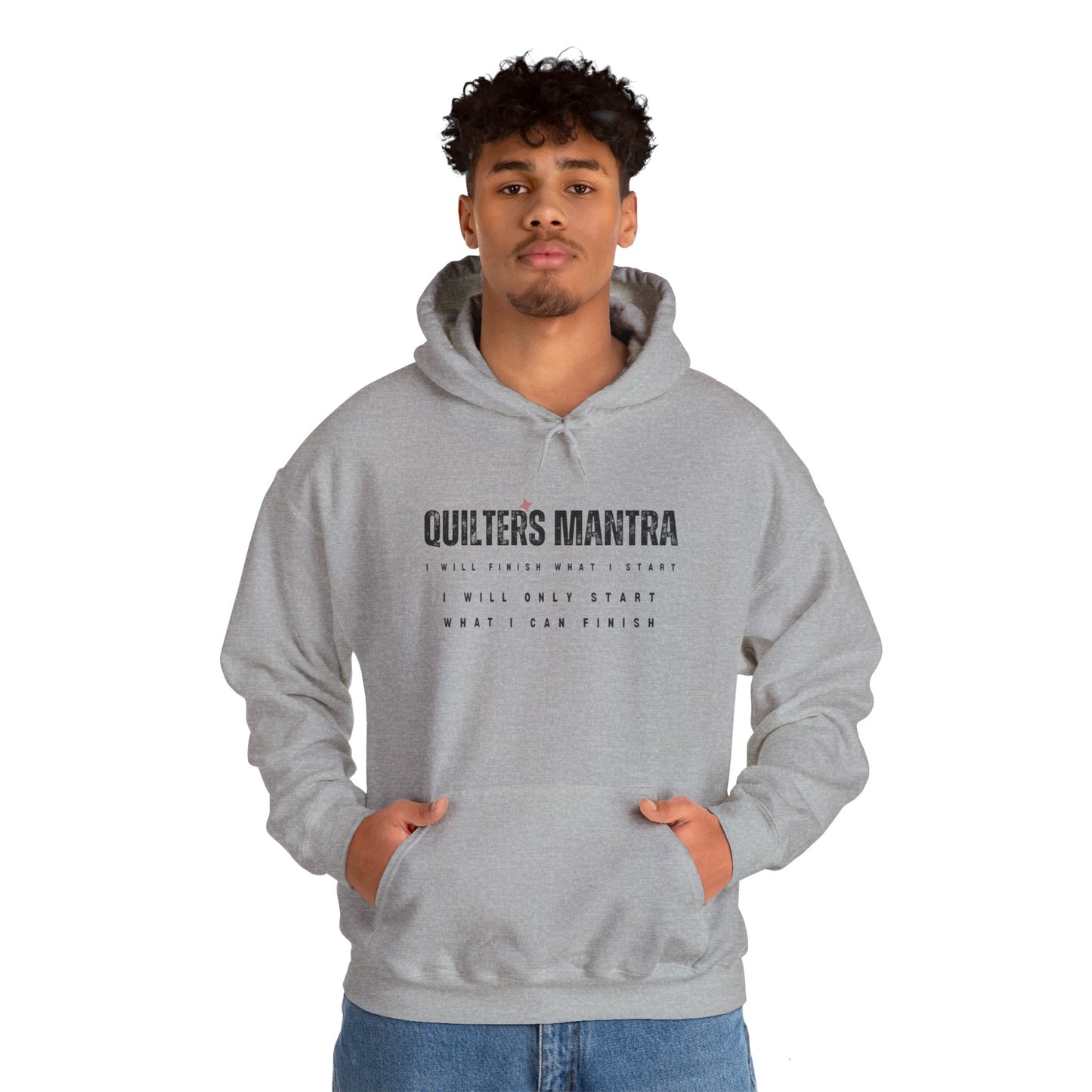 Quilter's Mantra - Unisex Heavy Blend™ Hooded Sweatshirt