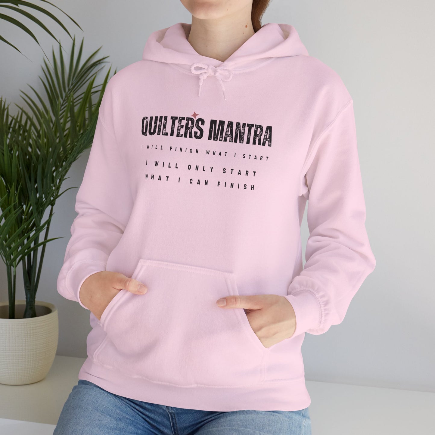 Quilter's Mantra - Unisex Heavy Blend™ Hooded Sweatshirt