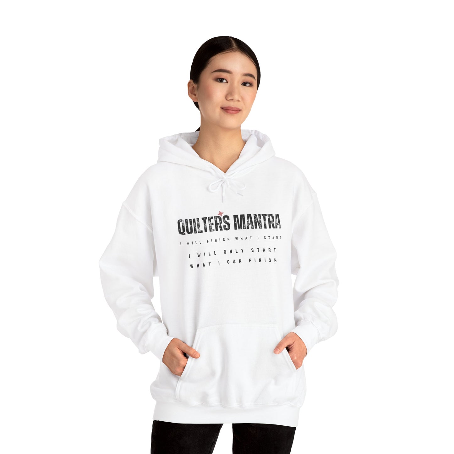 Quilter's Mantra - Unisex Heavy Blend™ Hooded Sweatshirt