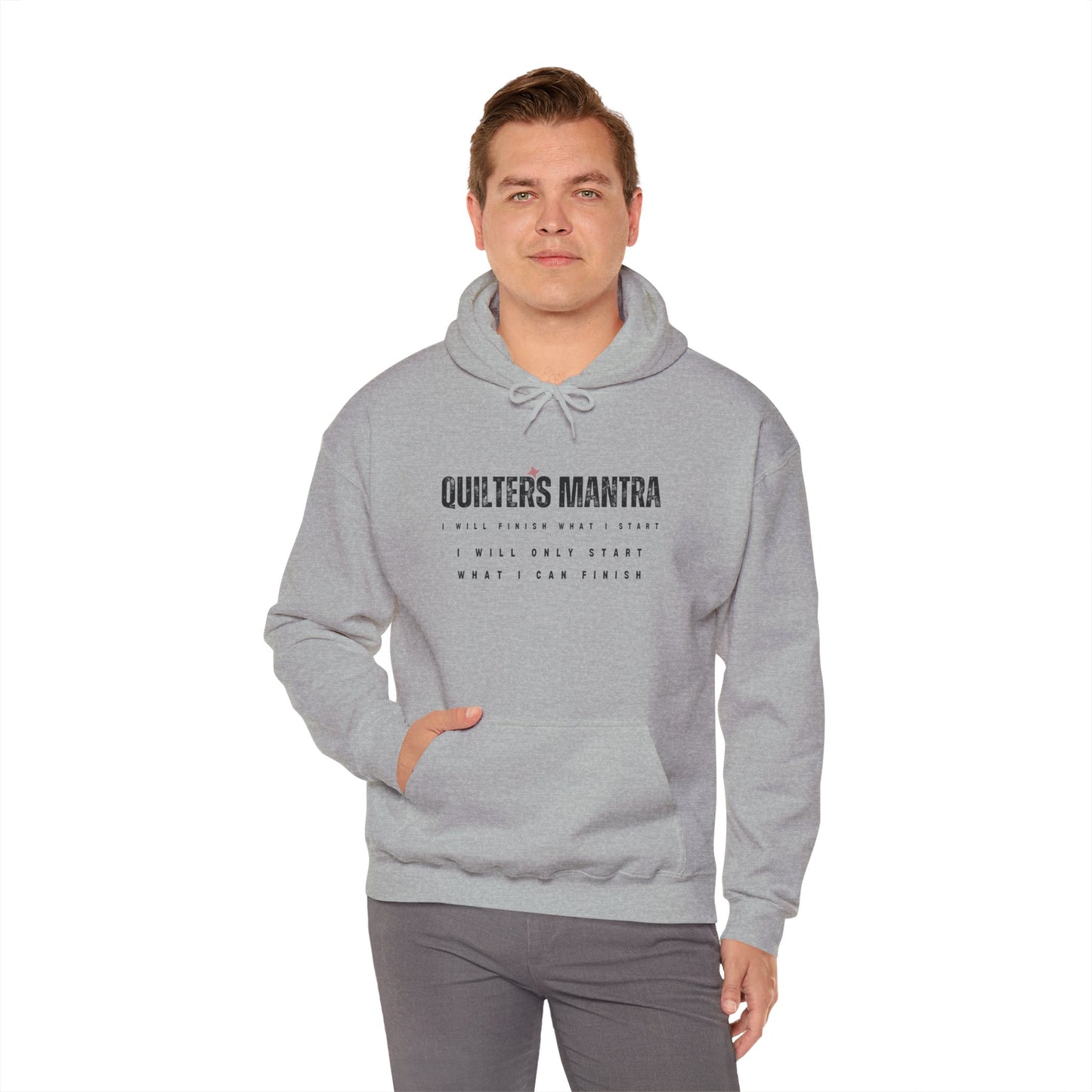 Quilter's Mantra - Unisex Heavy Blend™ Hooded Sweatshirt