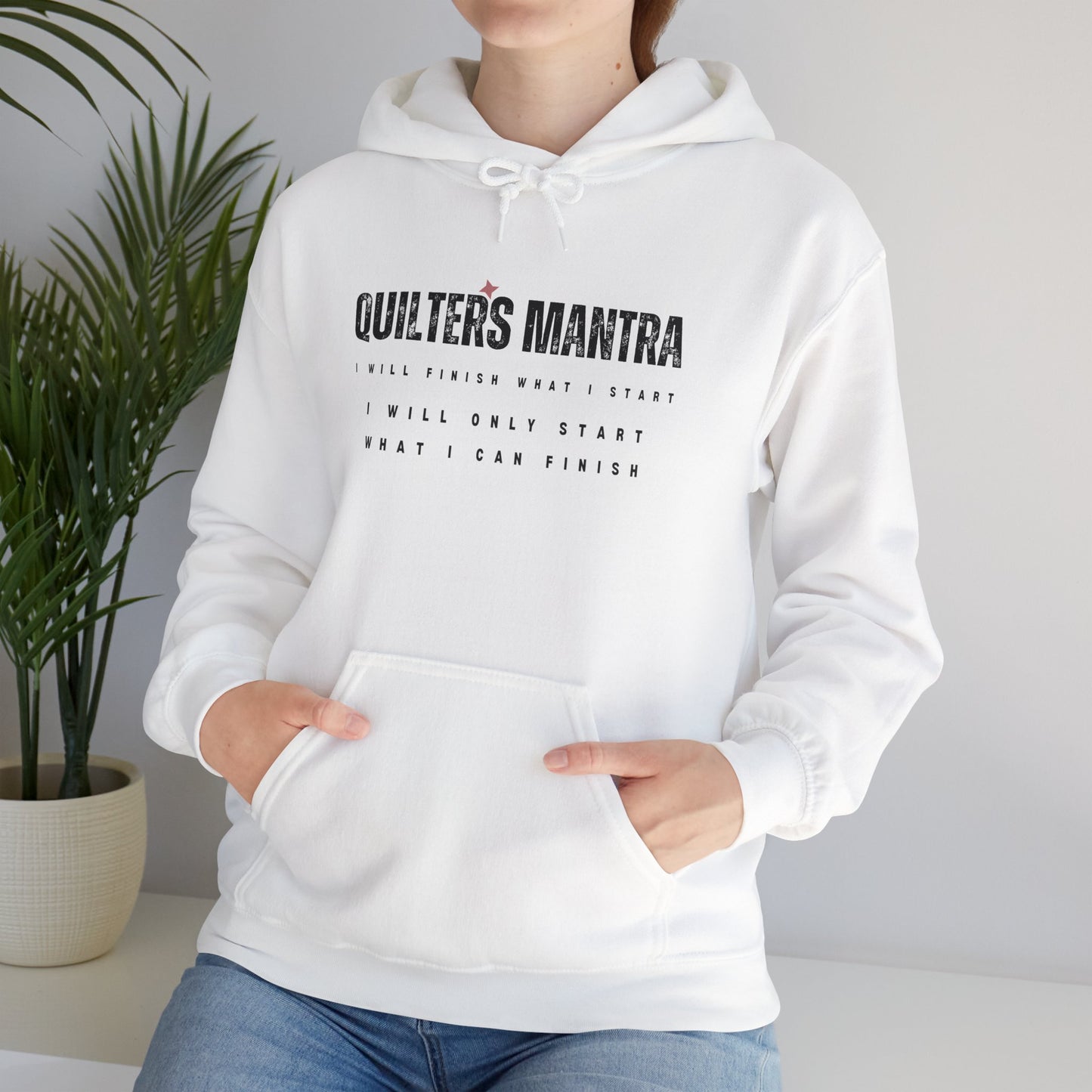 Quilter's Mantra - Unisex Heavy Blend™ Hooded Sweatshirt