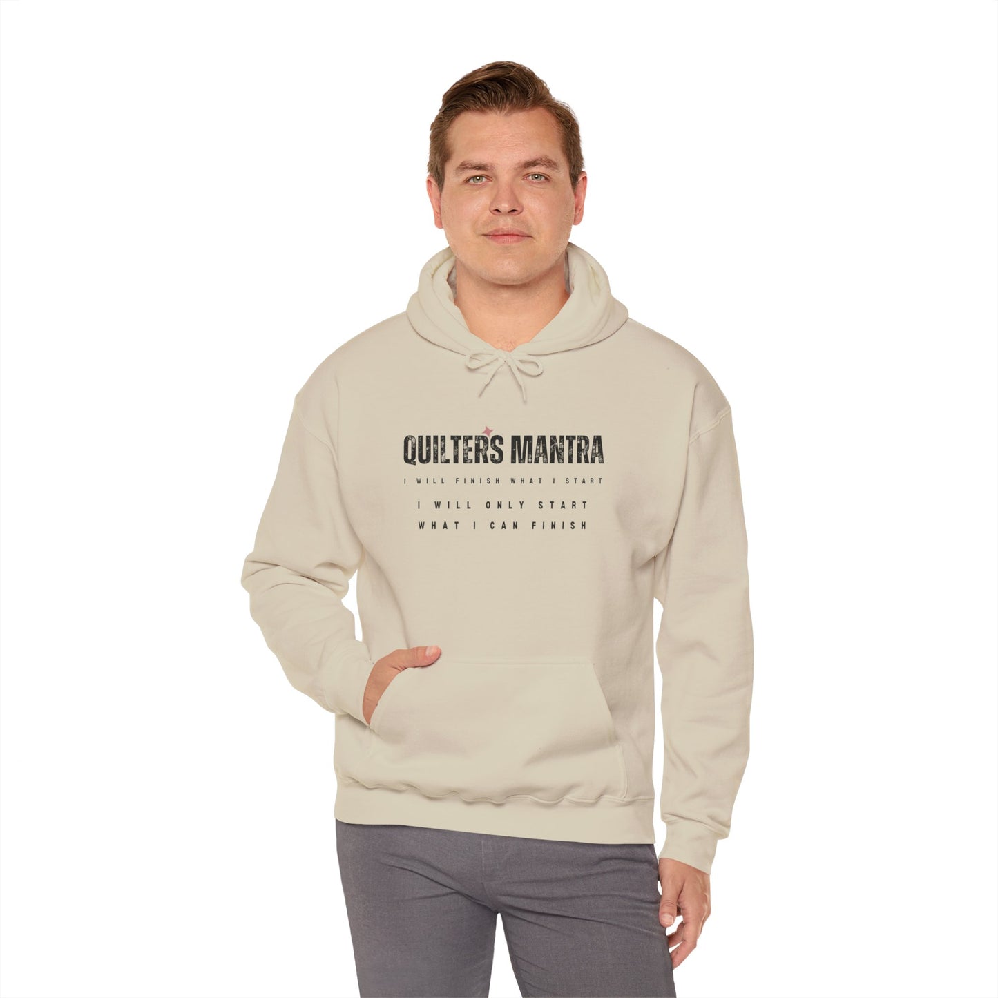 Quilter's Mantra - Unisex Heavy Blend™ Hooded Sweatshirt