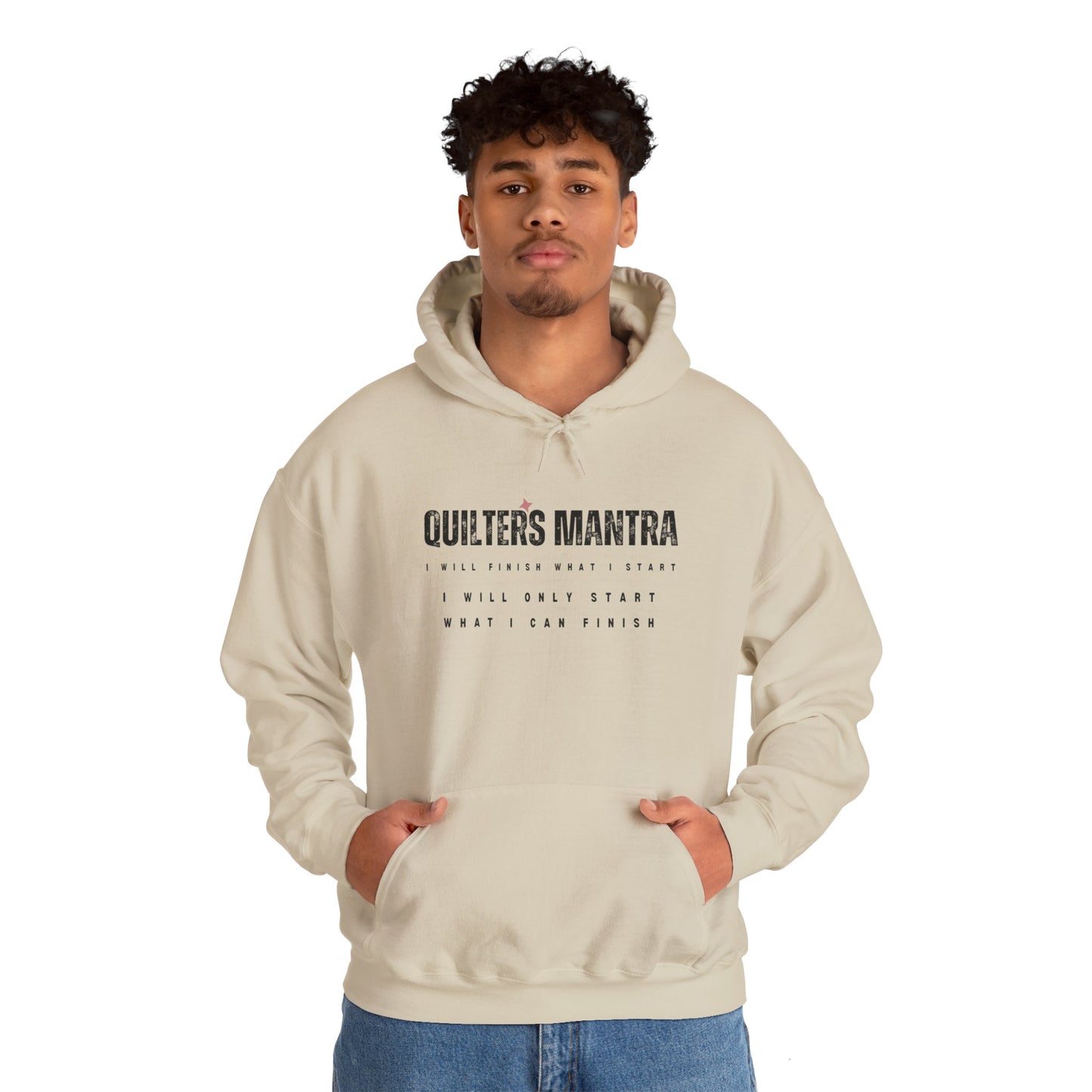 Quilter's Mantra - Unisex Heavy Blend™ Hooded Sweatshirt