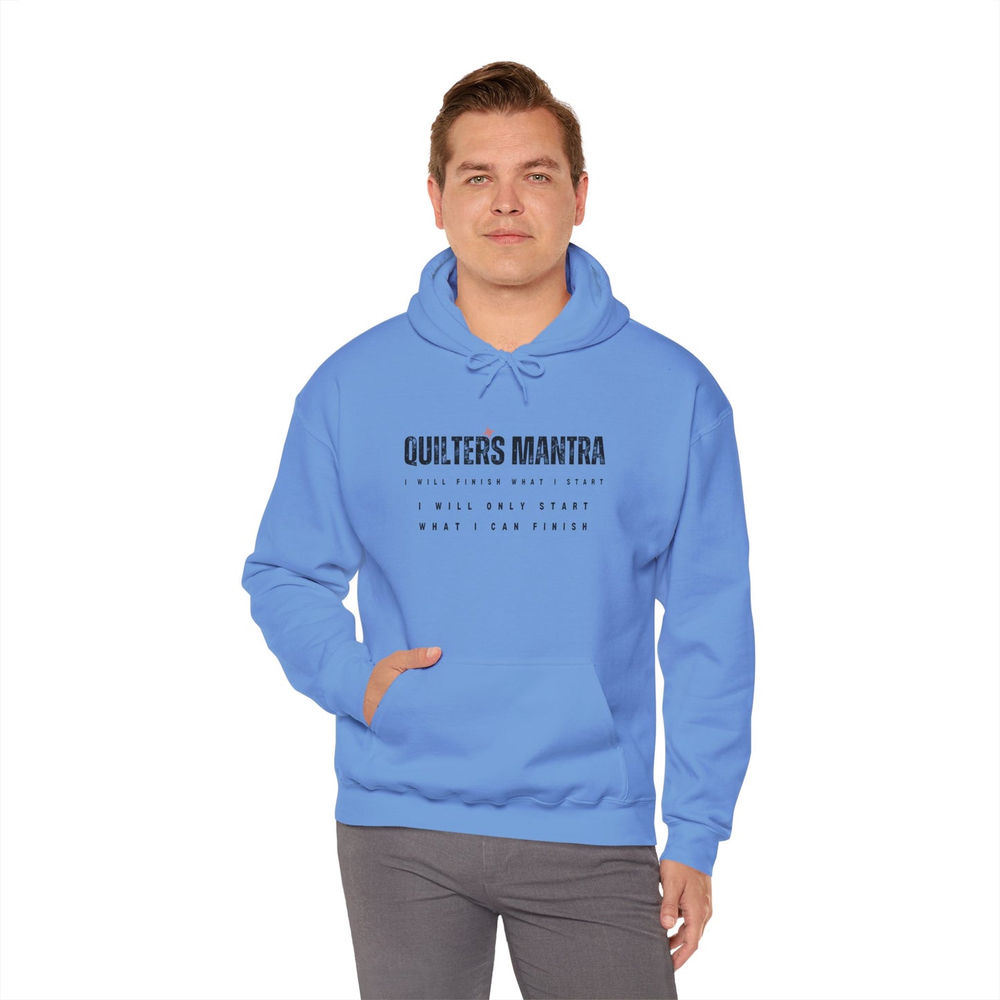 Quilter's Mantra - Unisex Heavy Blend™ Hooded Sweatshirt