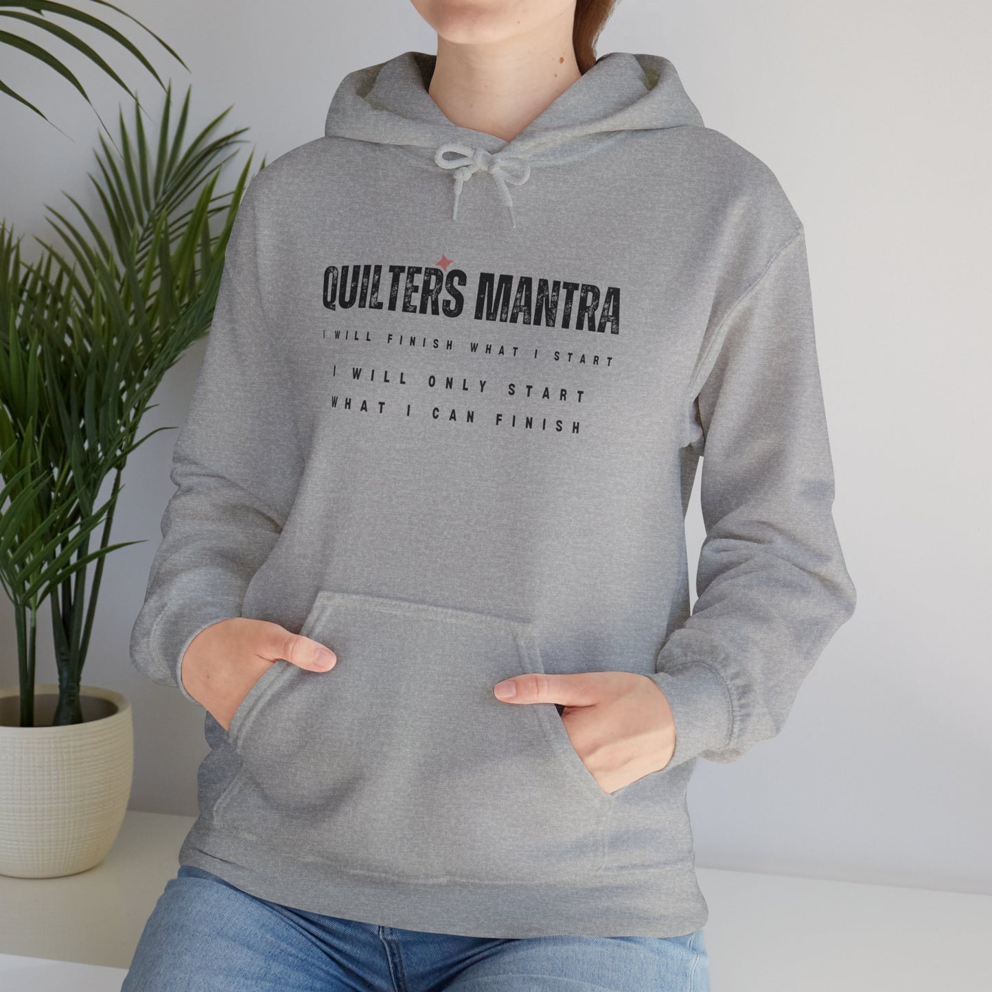 Quilter's Mantra - Unisex Heavy Blend™ Hooded Sweatshirt