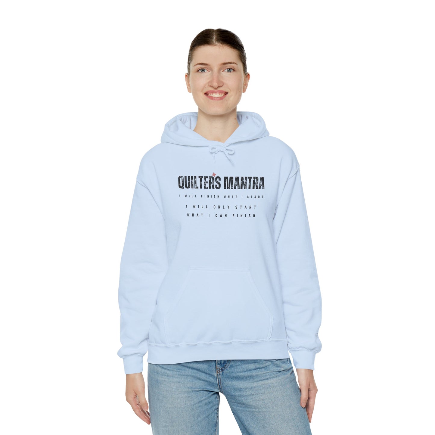 Quilter's Mantra - Unisex Heavy Blend™ Hooded Sweatshirt