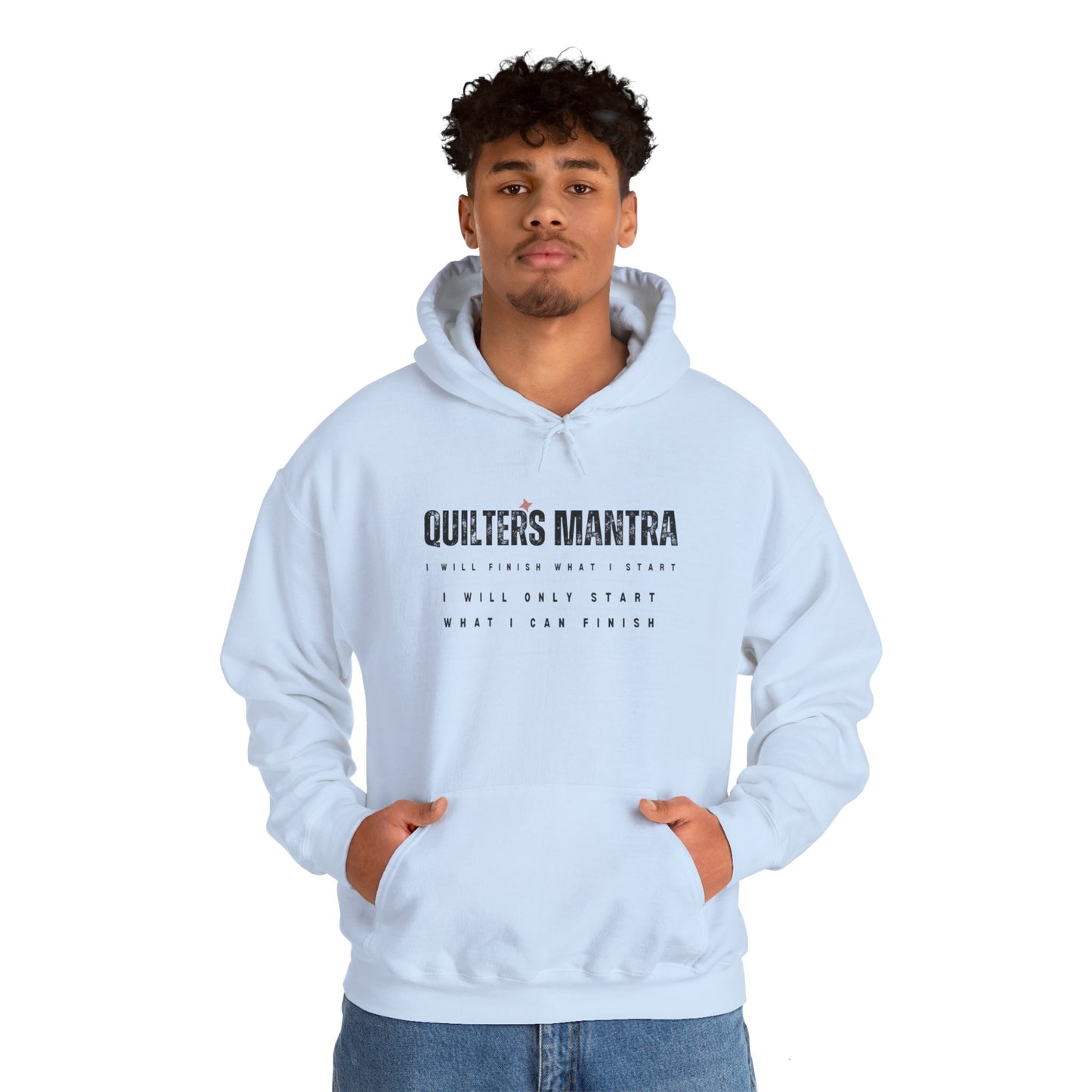 Quilter's Mantra - Unisex Heavy Blend™ Hooded Sweatshirt