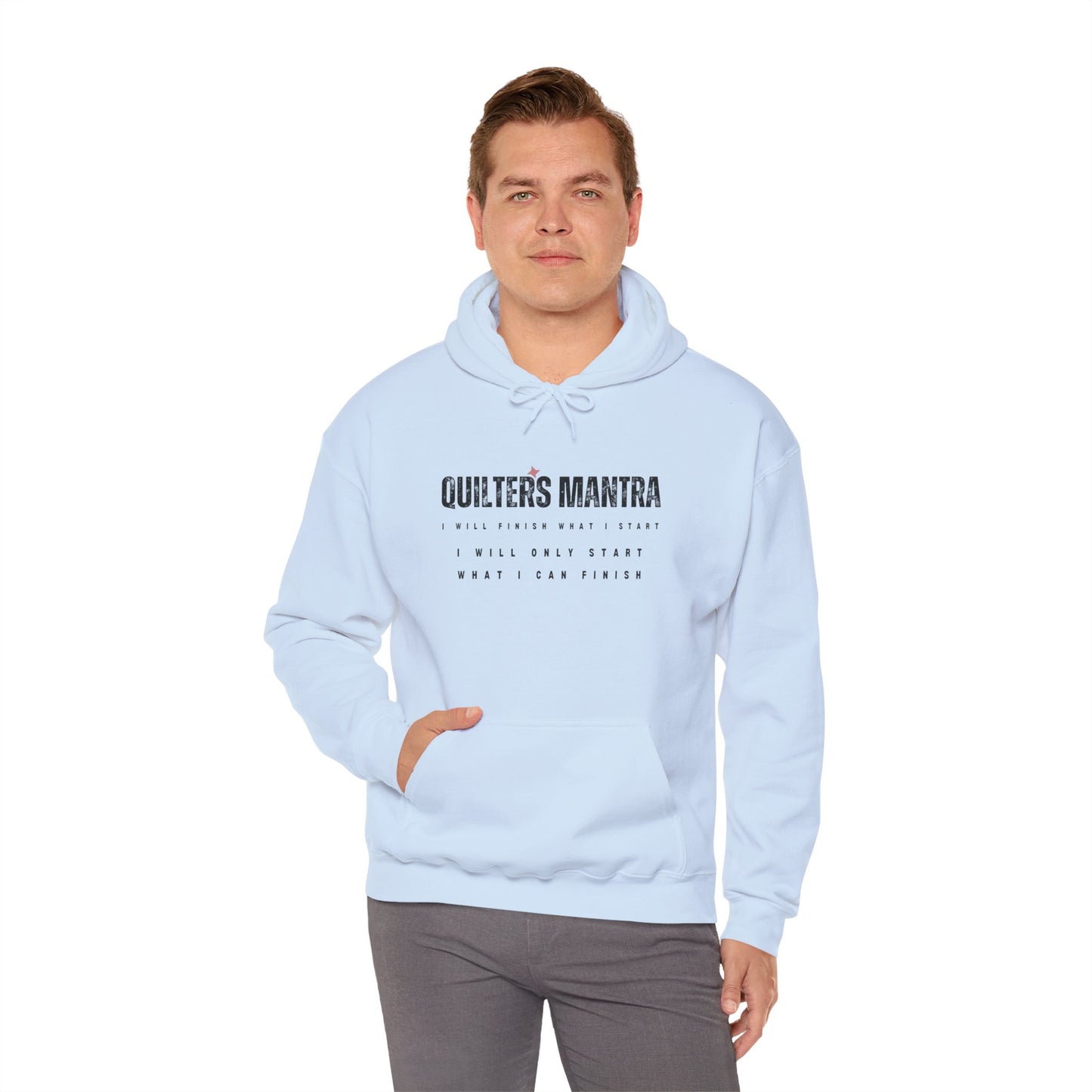 Quilter's Mantra - Unisex Heavy Blend™ Hooded Sweatshirt