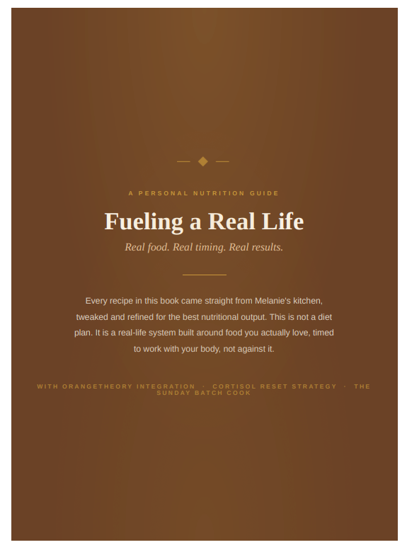Fueling a Real Life e-book