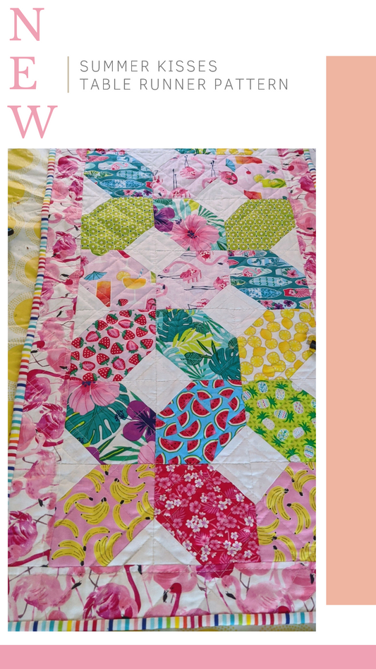 Summer Kisses Quilt Pattern! ☀️🧵